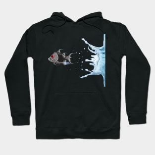 2 side fishship Hoodie